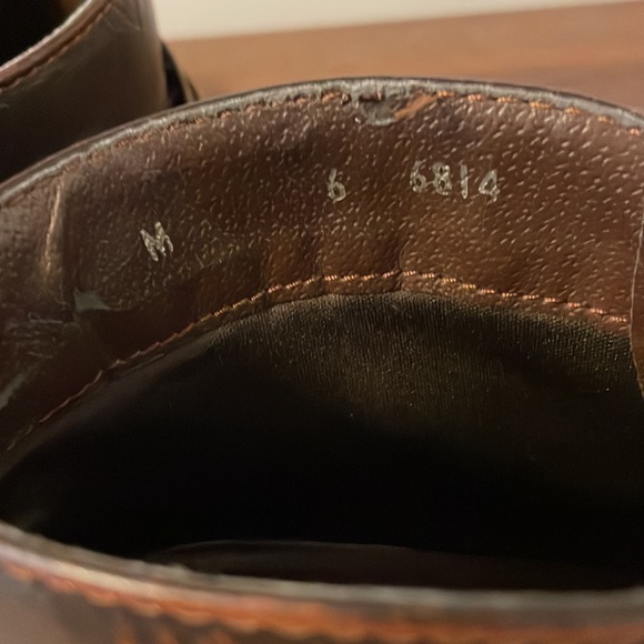 Mas Artisan Moki Brown Leather Ankle Booties - Picture 10 of 10